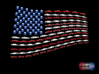 Car american flag hoods creative - an american flag free wallpaper