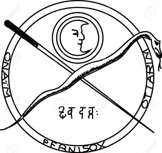 Black white drawing logo circular - panfuturism free wallpaper for tablet