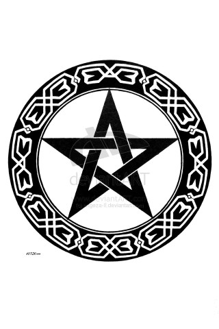 Pentagram celtic designs artwork image - celtic free wallpaper