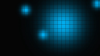 Dark blue lights background black - a blue light in the middle free wallpaper