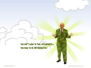 Man suit tie cloud message - energetic free wallpaper