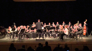 Conductor orchestra night performance stage - cinematic composition free wallpaper