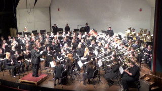 Large orchestra conductor stage instruments - assemblage free wallpaper