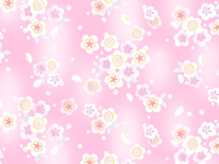 Pink flower pattern bubbles background - flower pattern free wallpaper for desktop