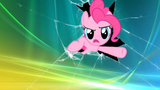 Pinkie pie broken window green - a broken window free wallpaper