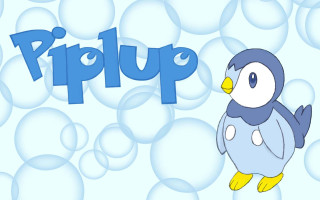 Penguin bubbles pipup backside front - a penguin free wallpaper