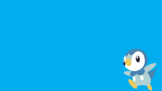 Penguin flying blue background white - desmond morris free wallpaper