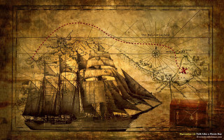 Ship map background box description - the ground below free wallpaper