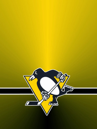 Penguin hockey stick green yellow - dennis ashbaugh free wallpaper for mobile