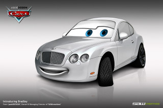 Cartoon character car big blue - barron storey free wallpaper for desktop