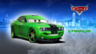 Green car city background cars3 - charles martin free wallpaper