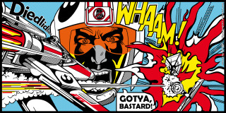 Man mask colorful surroundings painting - benjamin marra free wallpaper