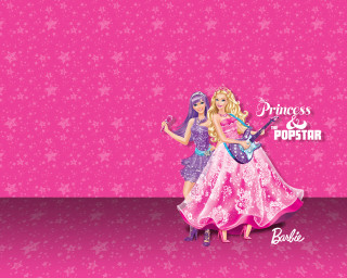 Barbie sisters pink dresses guitar - pink dress free wallpaper