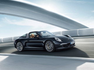 Black porsche sports car highway - a highway free wallpaper