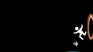 Man falling space station dark - a red circle free wallpaper