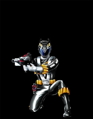 Man silver suit gun pointing - silver free wallpaper for mobile