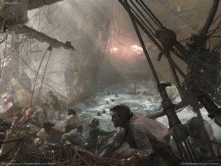 Man boat water people background - craig mullins free wallpaper for desktop