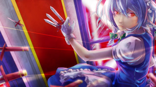 Girl purple hair bow tie 2 - a detailed drawing free wallpaper