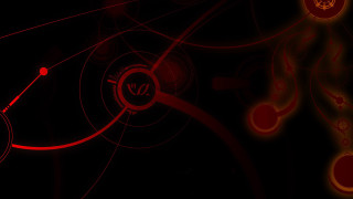 Red abstract background circles lines - a red circle free wallpaper for desktop
