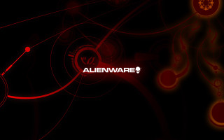Red black alienware wallpaper circles - circle free wallpaper
