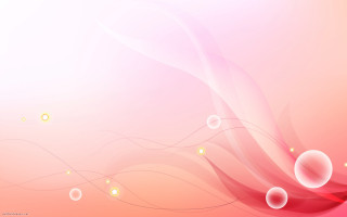 Pink yellow bubbles lines background - pink background free wallpaper