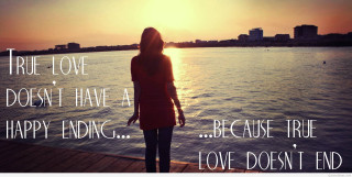 Woman dock sunset quote inspiration - free sunset wallpaper for desktop