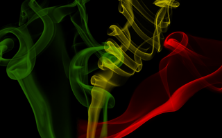 Red green smoke dark background - andrew boog faithfull free wallpaper