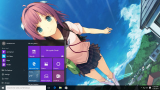 Girl short skirt window windows10 - a short skirt free wallpaper