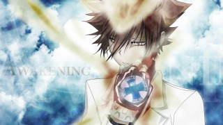 Man sword clouds blue sky - him free wallpaper for desktop