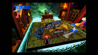 Video game bed cartoon character - temporary free wallpaper