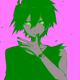 Man red eyes black shirt 2 - a black shirt free wallpaper for tablet