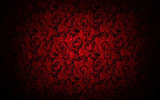 Red black wallpaper swirls leaves - swirl free wallpaper for desktop