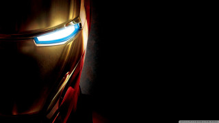 Iron man face dark light - marvel comic free wallpaper