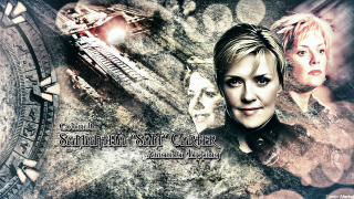 Blonde woman clock wall background - alison kinnaird free wallpaper for desktop