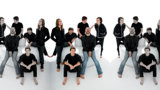 Group people white surface hands - renaissance free wallpaper