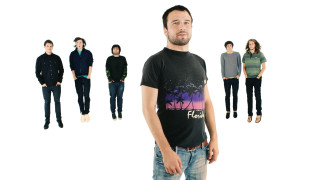Man standing group people tshirts - same free wallpaper