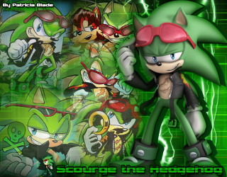 Cartoon character green background red 3 - cel free wallpaper for desktop