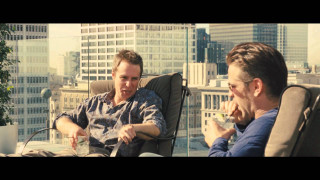 Men talking city setting tall - a city setting free wallpaper