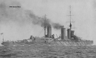 Battleship floating water boat smoke - a large battleship free wallpaper