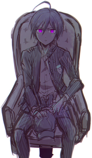 Person sitting chair purple eyes - dr. atl free wallpaper for mobile