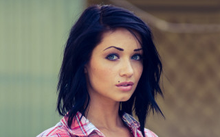 Woman shirt tie neck chest - a shirt free wallpaper for desktop