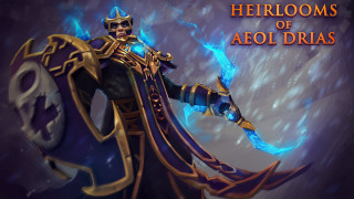 Heirs aeol drias blue flame - arcane free wallpaper