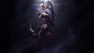 Demonic demon glowing halo sword - a demonic looking demon free wallpaper