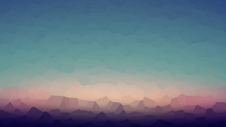 Colorful abstract background mountains sky - low free wallpaper