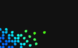 Black background blue green pattern - alfred manessier free wallpaper