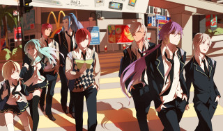 City street mcdonalds group people - arent arentsz free wallpaper
