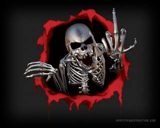 Skeleton knife cigarette hole blood - u free wallpaper for desktop