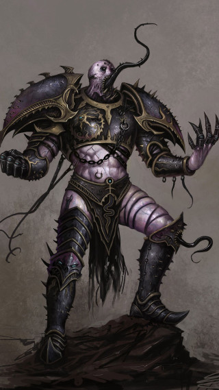 Demon character fantasy game body - free fantasy wallpaper for mobile