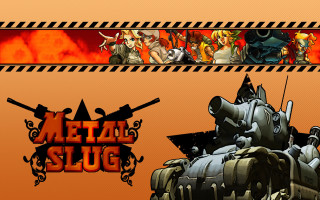 Metal slug cartoon characters background - character free wallpaper