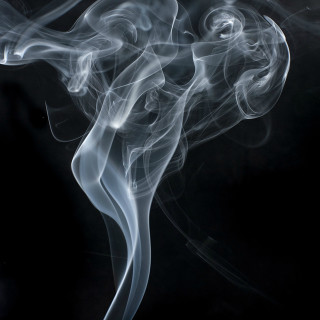 Smoky smoke black background white - against free wallpaper for tablet